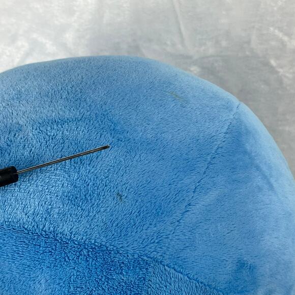 Vtg Doraemon Plush 17" Large Real Bell Blue White Stuffed Toy USA Seller 1999 - Picture 12 of 14